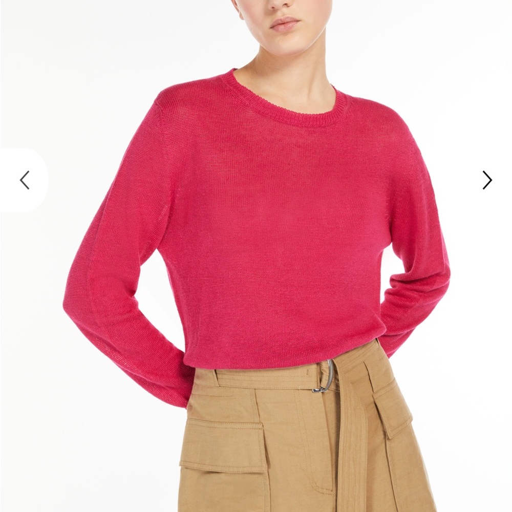 Women's Volpino Linen Sweater by Weekend Max Mara